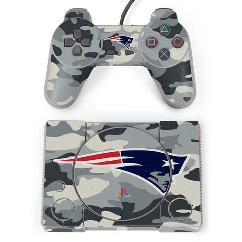 NFL New England Patriots Camo PlayStation Classic Bundle Skin